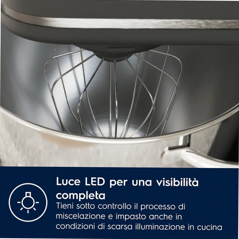 Impastatrice Planetaria 700 Rosso scuro