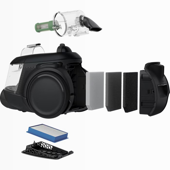 Aspirapolvere senza sacco Serie 600 Nero