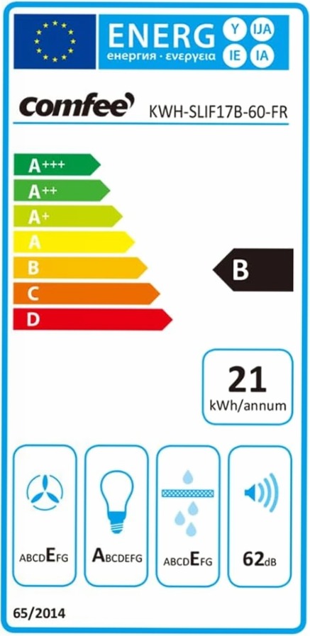 Cappa Aspirante Comfee SLIF17B-60