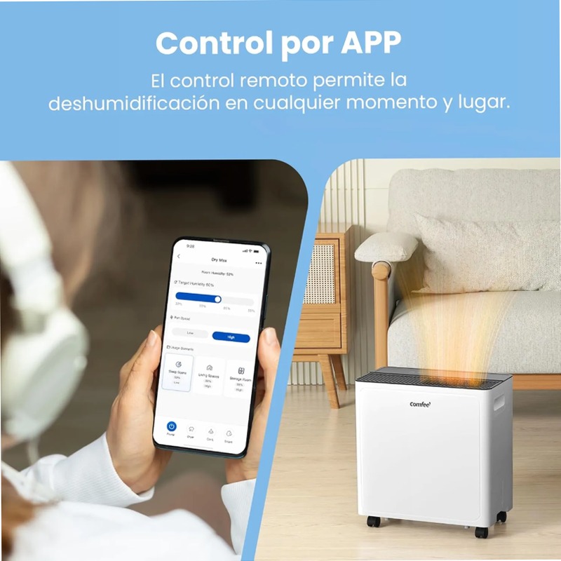 Deumidificatore Smart Comfee CDDAE-30DEN7-QA3 Bianco