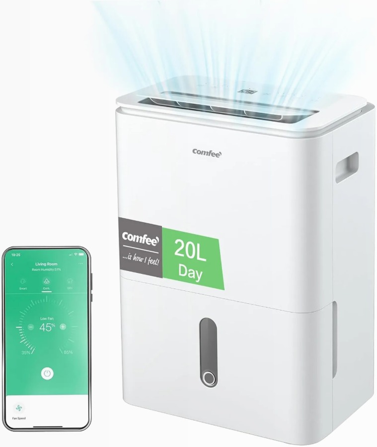 Deumidificatore WiFi 20L Smart ComfEE MDDF-20DEN7-WF