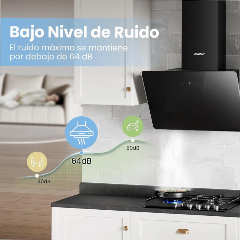 Cappa Aspirante Comfee ANGJ64B-60