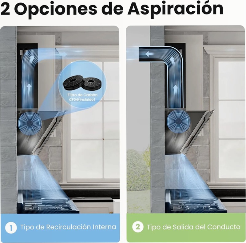 Cappa Aspirante Comfee ANGJ64B-60