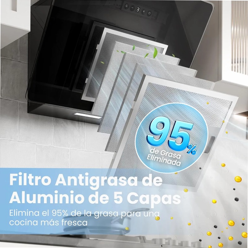 Cappa Aspirante Comfee ANGJ64B-60