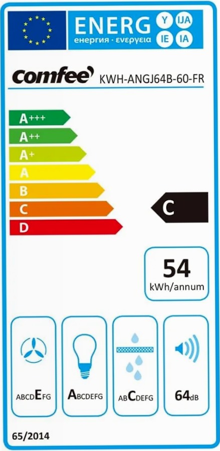 Cappa Aspirante Comfee ANGJ64B-60