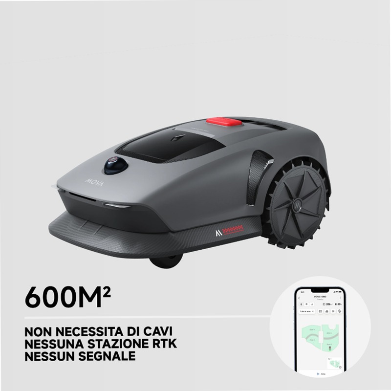 MOVA 1000 e MOVA 600 Robot tagliaerba