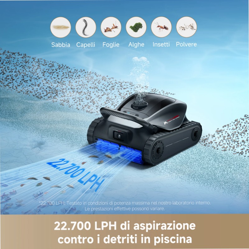 MOVA Diver A10 Robot pulitore per piscine