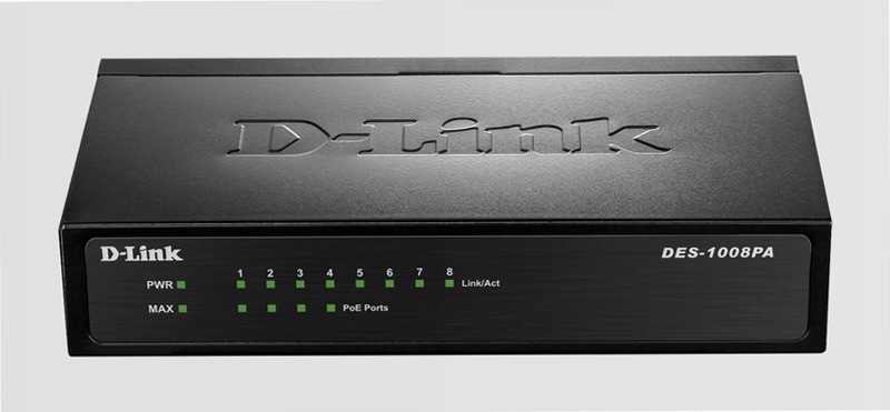 DES-1008PA 8-Port Fast Ethernet PoE Desktop Switch | D-Link Italia 5