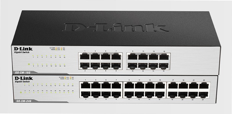 GO-SW-16G/24G - Intelligenza nel Desktop 16 Gigabit