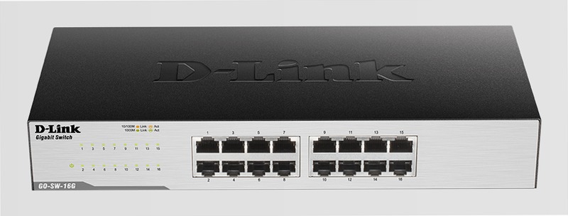 GO-SW-16G/24G - Intelligenza nel Desktop 16 Gigabit