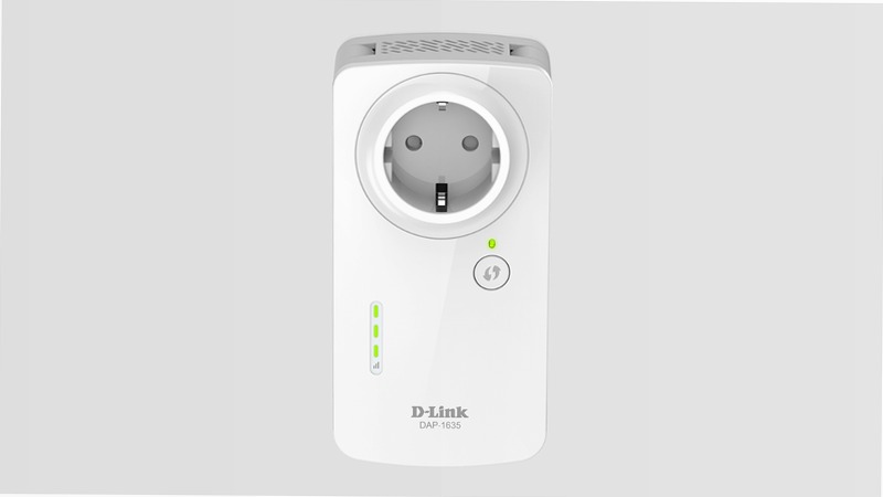 DAP-1635 AC1200 WiFi Range Extender con presa passthrough