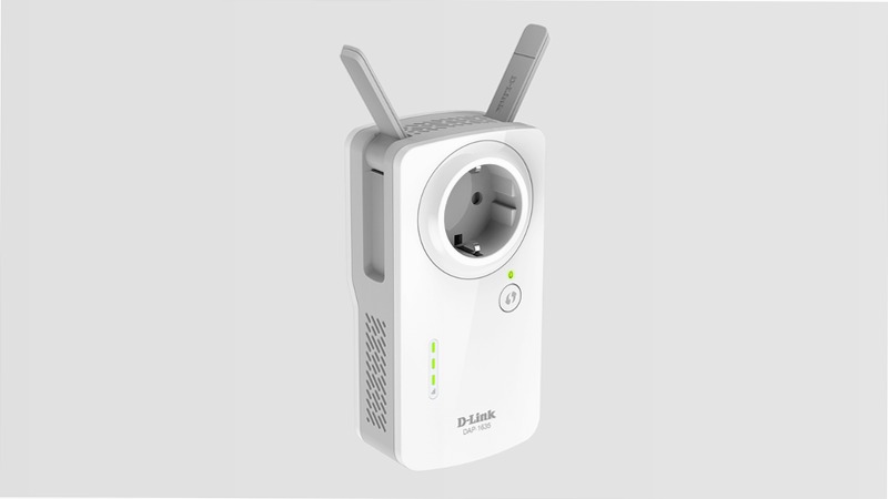 DAP-1635 AC1200 WiFi Range Extender con presa passthrough