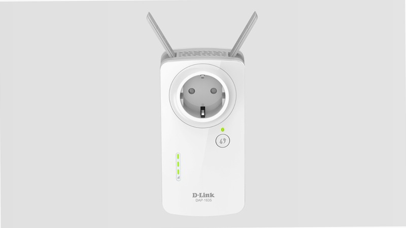 DAP-1635 AC1200 WiFi Range Extender con presa passthrough