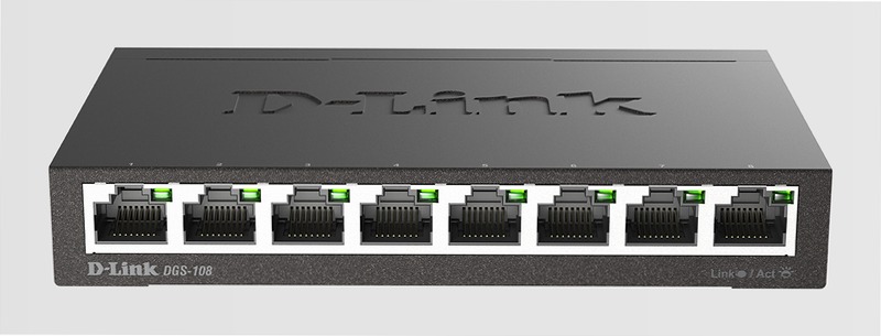 DGS-108 Switch non gestito 8 Porte Gigabit | D-Link Italia 5