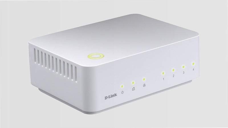 DHP-342 PowerLine Switch HD a 4 porte 300Mbps