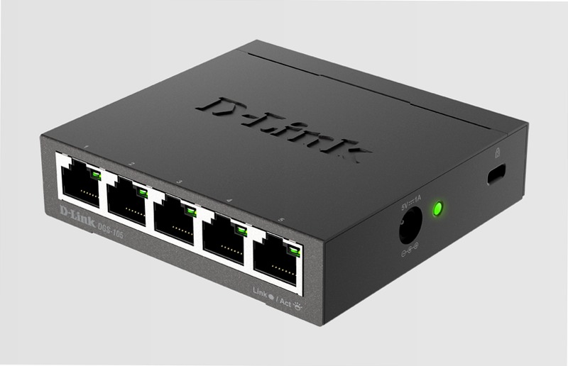 DGS-105 Switch Non gestito 5 Porte Gigabit | D-Link Italia 5 Gigabit