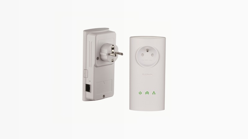 DHP-P307AV Kit PowerLine Homeplug AV Passthrough 300Mbps