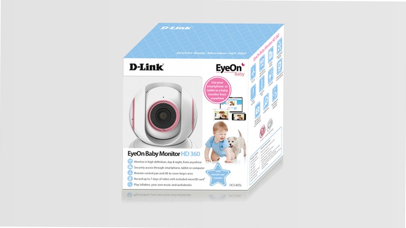 DCS-855L EyeOn™ Baby Monitor HD 360 | D-Link Italia