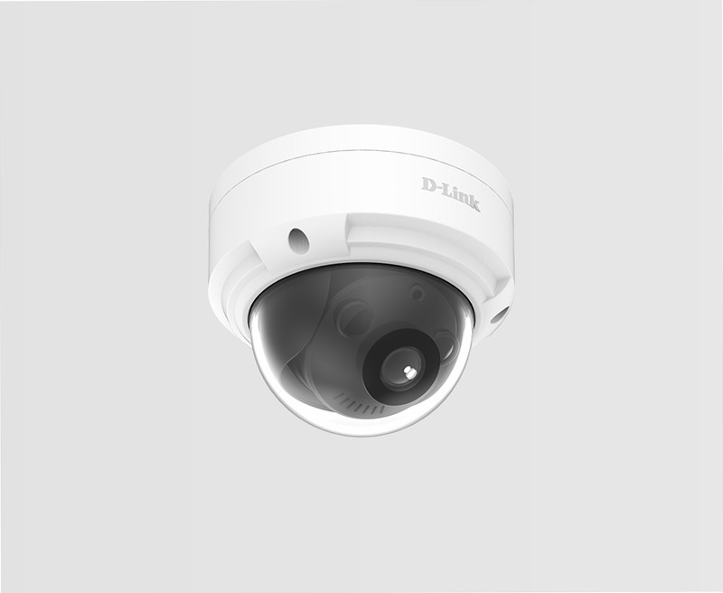 Telecamera BCD-P01 Dome da Esterno 2 Megapixel H.265 | D-Link Italia Microfono Ethernet Full HD