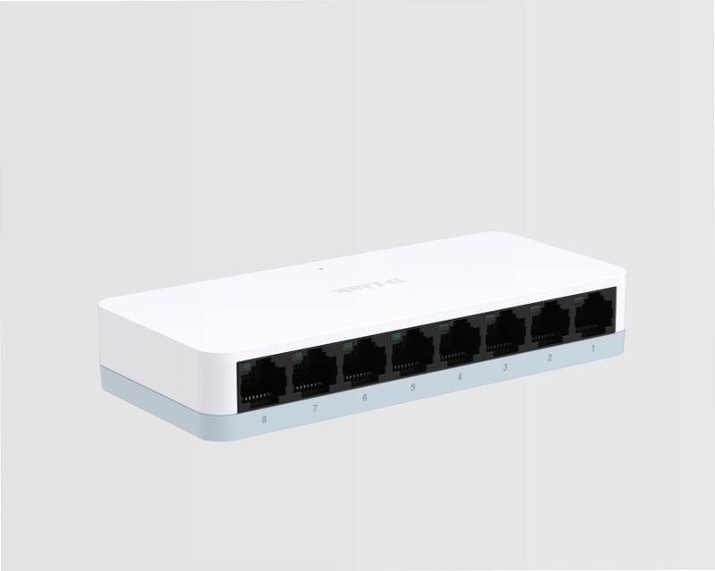 DES-1008C Switch Fast Ethernet non gestito a 8 porte | D-Link Italia
