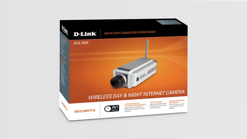 DCS-3420 - Videocamera di rete Wireless G Day and Night