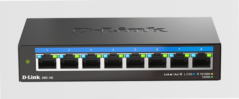 DMS-108 Switch Multi-Gigabit Desktop a 8 porte da 2.5 G | D-Link Italia 5