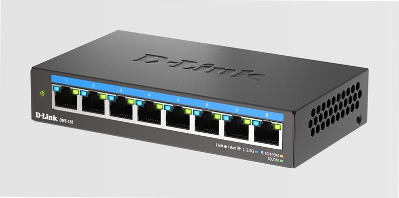 DMS-108 Switch Multi-Gigabit Desktop a 8 porte da 2.5 G | D-Link Italia 5