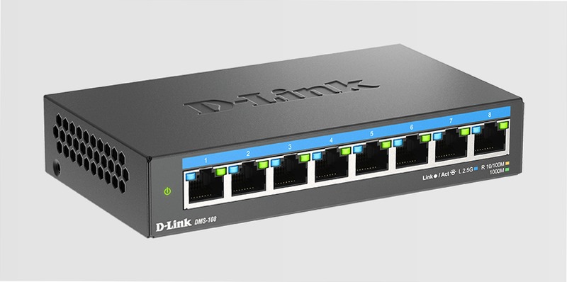 DMS-108 Switch Multi-Gigabit Desktop a 8 porte da 2.5 G | D-Link Italia 5