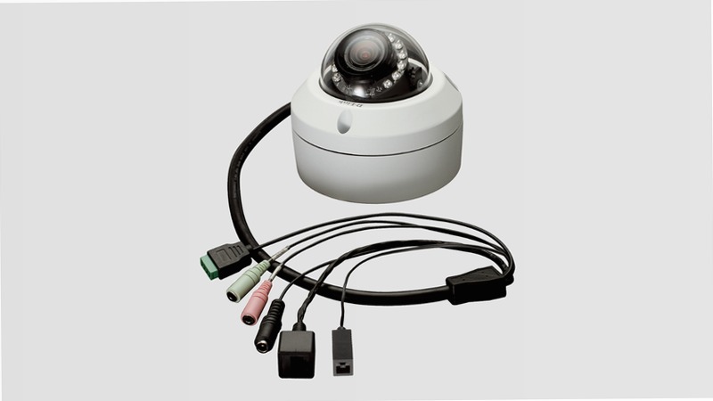 Videocamera Dome HD WDR Varifocale per Esterni PoE