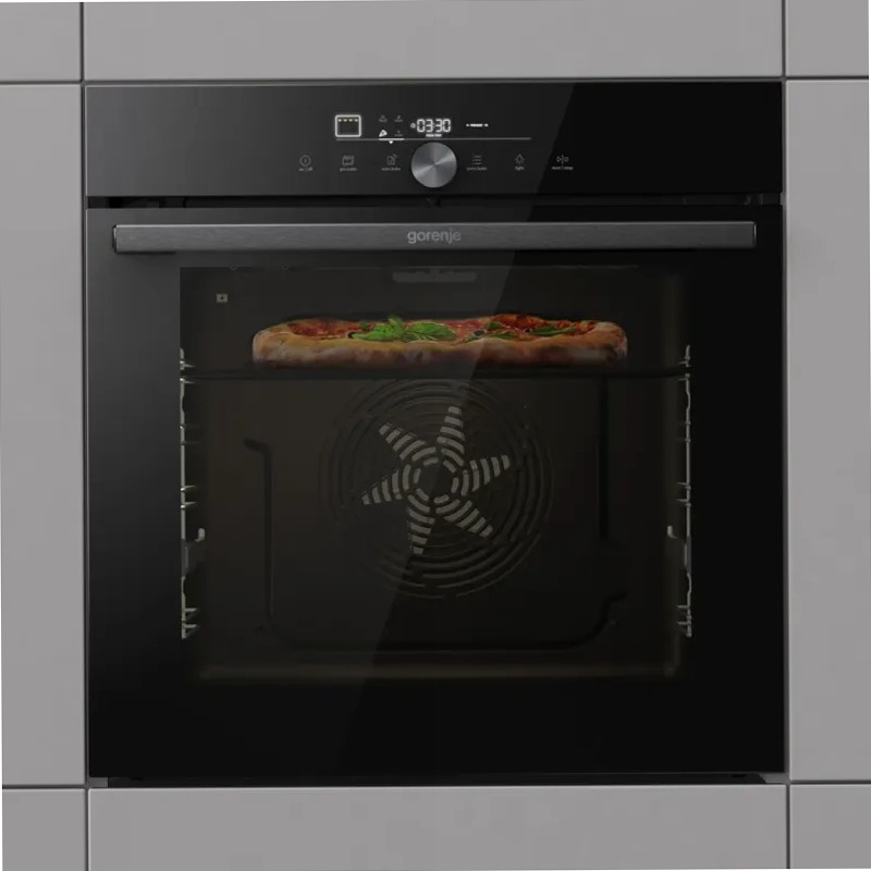 Forno pirolitico GO66E PIZZA350C A Nero Incasso