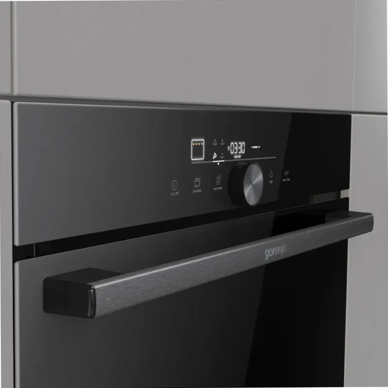 Forno pirolitico GO66E PIZZA350C A Nero Incasso