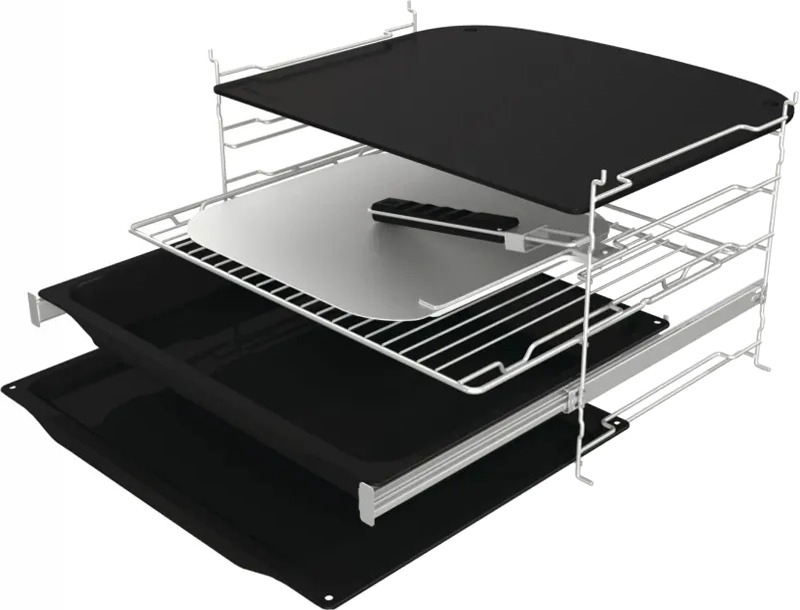 Forno pirolitico GO66E PIZZA350C A Nero Incasso