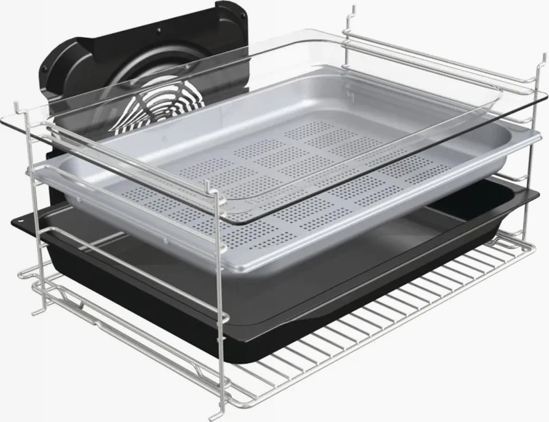Forno 5 in 1 Combinato BCMS598S19X Nero