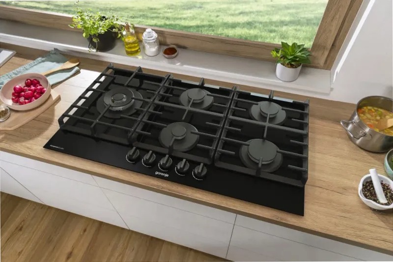 GCW951B - Piano di Cottura a Gas in Vetroceramica
