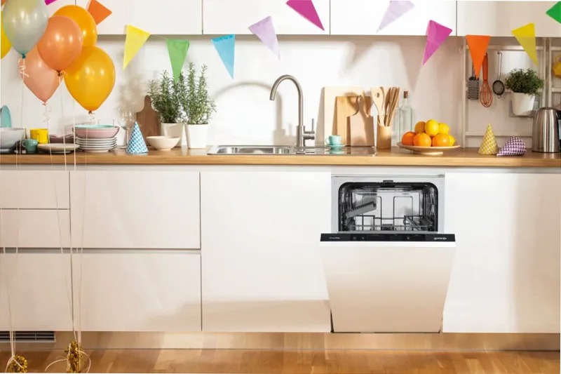 Lavastoviglie a scomparsa totale GV531E10 Bianco