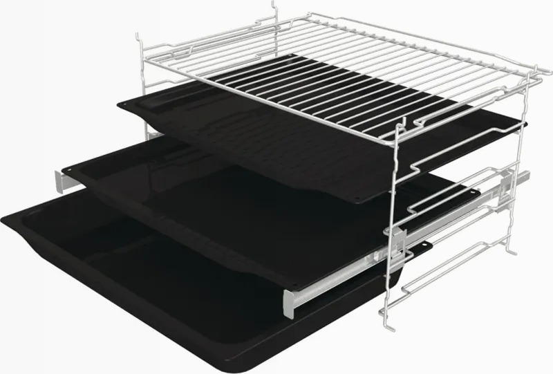 Forno pirolitico BPS6737E14BG A Nero Incasso