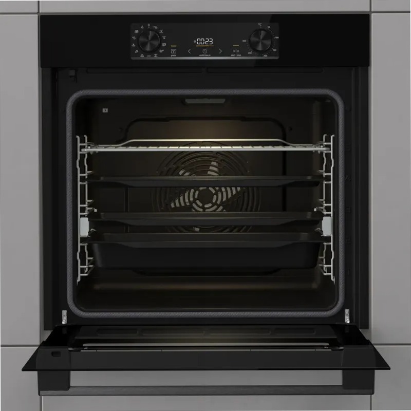 Forno pirolitico BPS6737E14BG A Nero Incasso