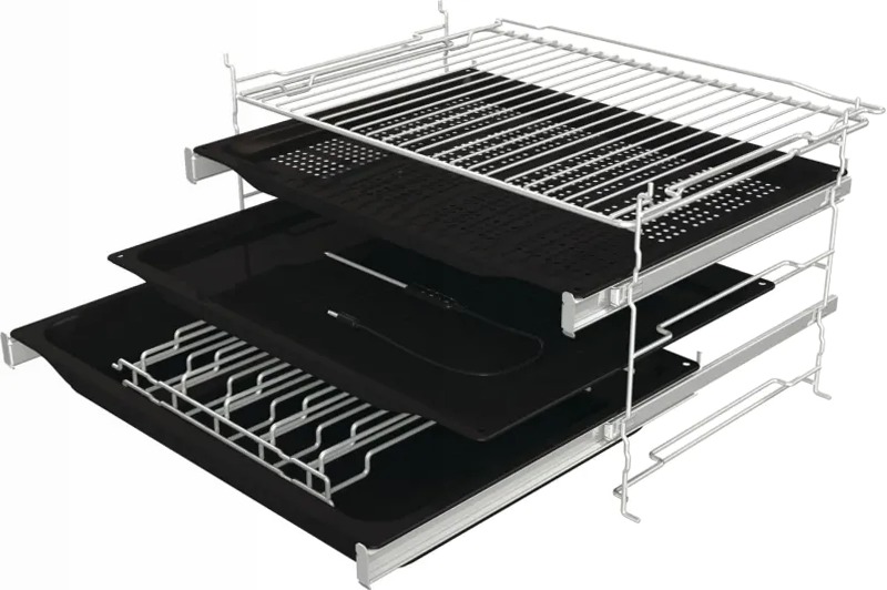 Forno pirolitico BPSA6747A08BG A Nero Incasso