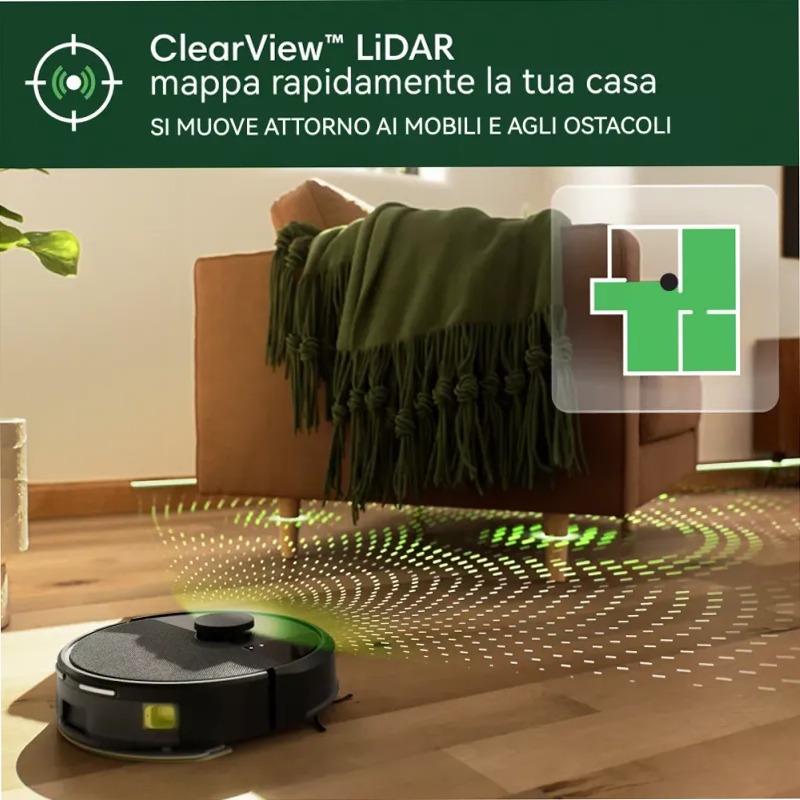 Roomba Combo 105 AutoEmpty™ & Panni Riutilizzabili