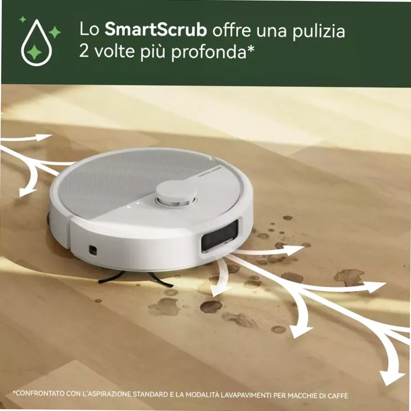 Roomba Plus 506 Combo + Autowash™ Dock & Sacchetti & Panni DualClean™ - Pulizia Profonda