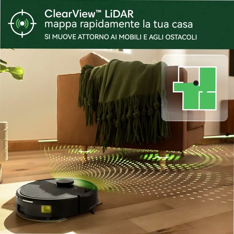Roomba Combo 105 AutoEmpty™ & Panni Riutilizzabili