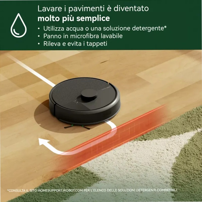 Roomba® 105 Combo & Panni di Ricambio