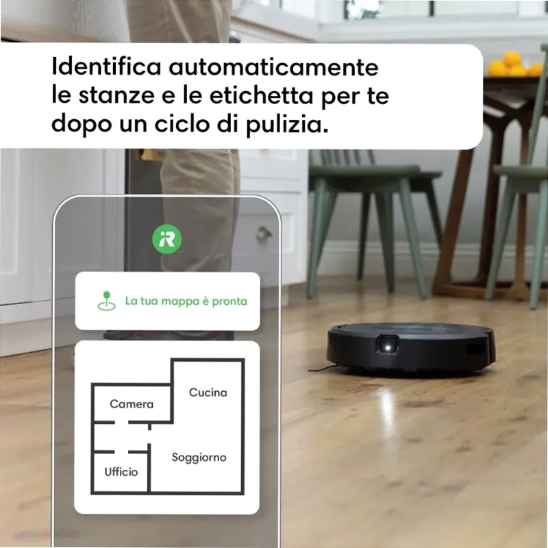 Roomba Combo j5+ - Pulizia Asciutta e Bagnata in Uno