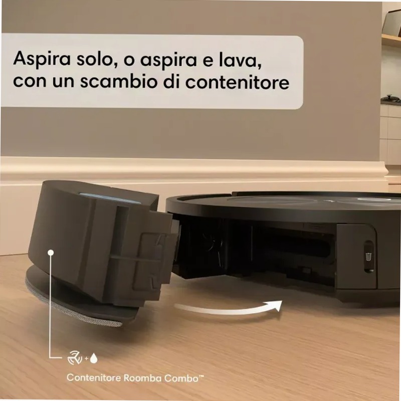 Roomba Combo j5+ - Pulizia Asciutta e Bagnata in Uno