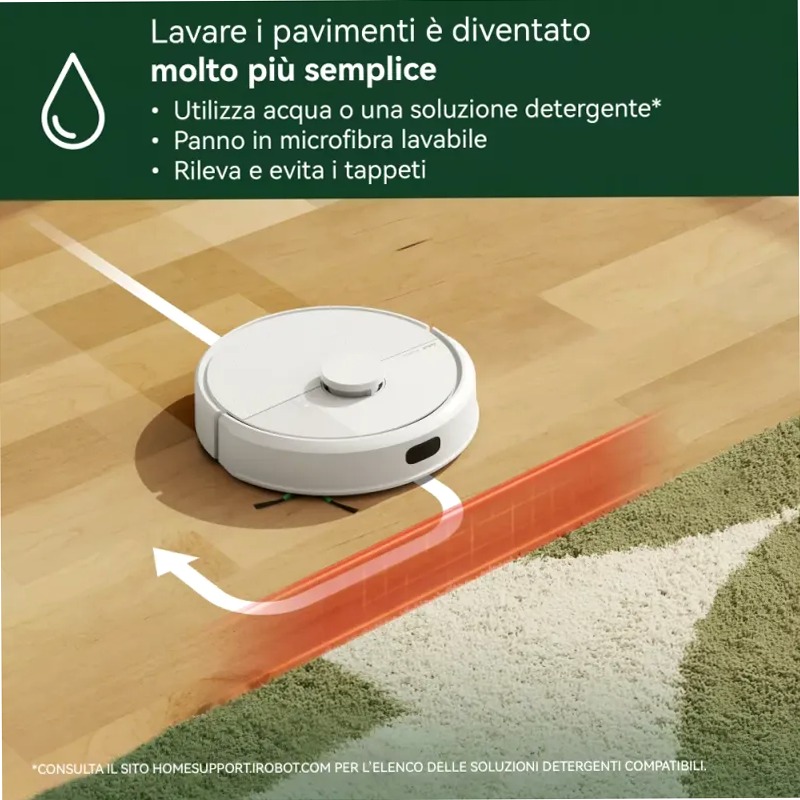 Roomba Combo 105 AutoEmpty™ & Panni Riutilizzabili