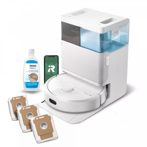 Roomba® Plus 405 Combo + Autowash? dock & Sacchetti & Detergente