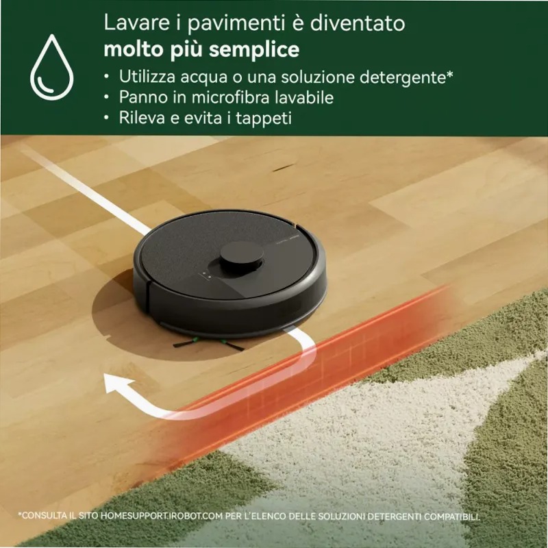 Roomba® 105 Combo - Pulizia intelligente e personalizzata