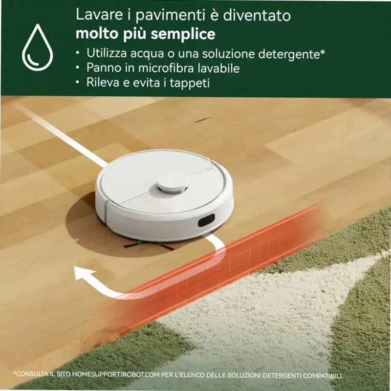 Roomba Combo 105 AutoEmpty™ & Panni Riutilizzabili