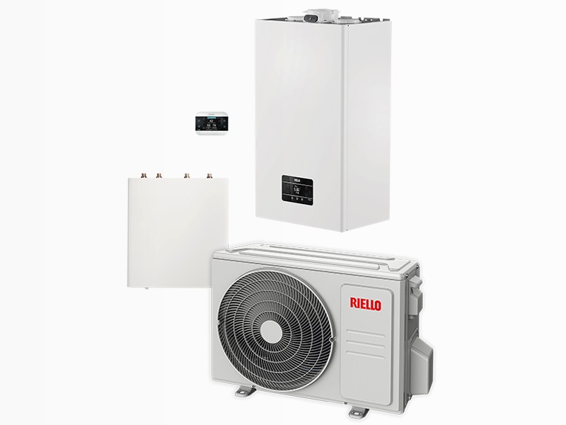 Adapto Hybrid Riscaldamento + raffrescamento