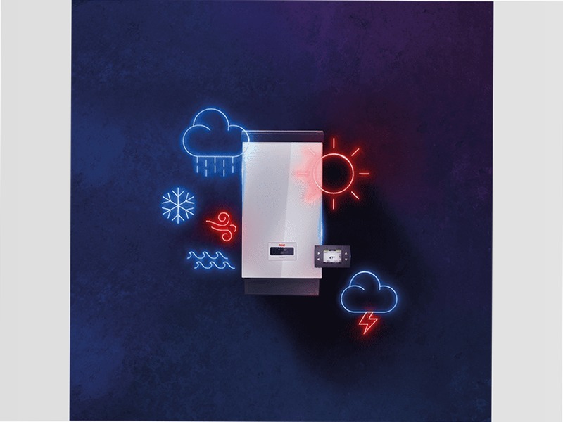 Caldaia murale FAMILY EXTERNA Riello A Esterna condensazione